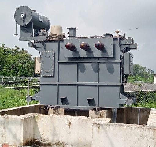 Image of a distribution transformer