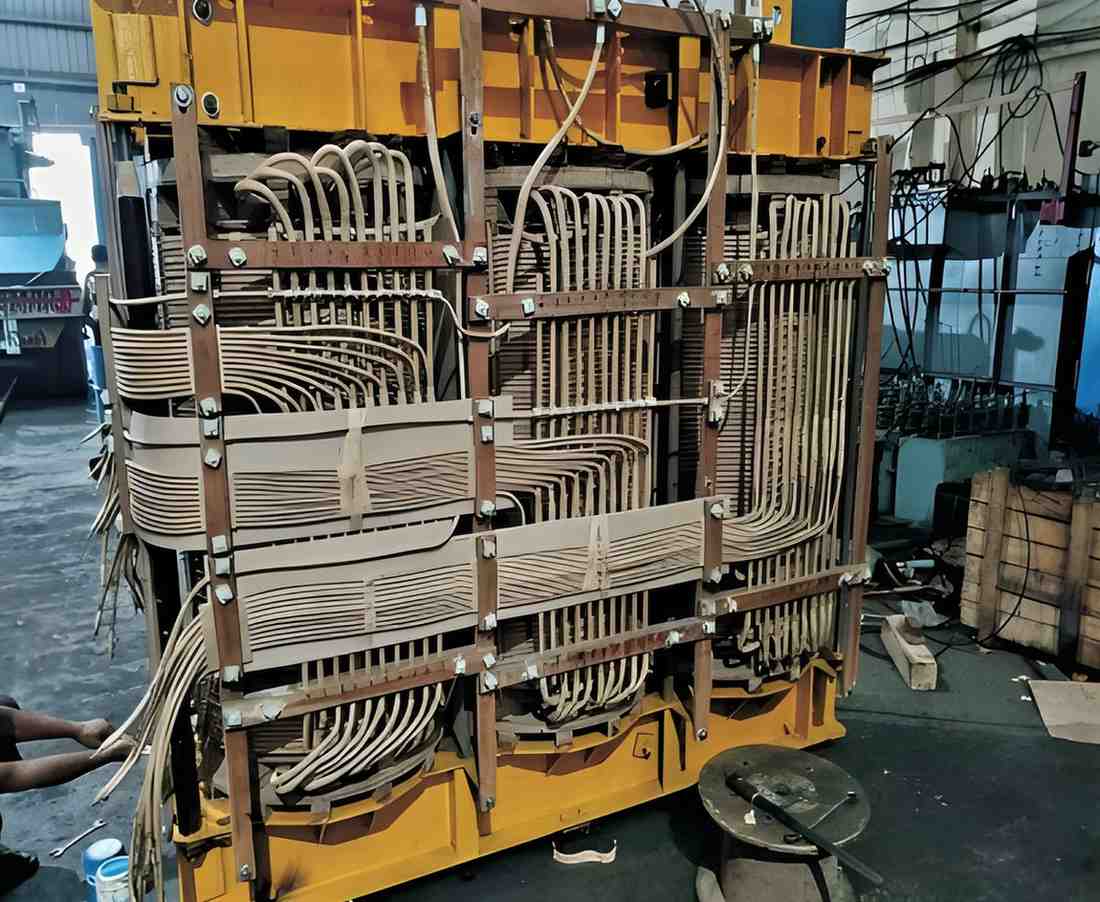 Image of a distribution transformer