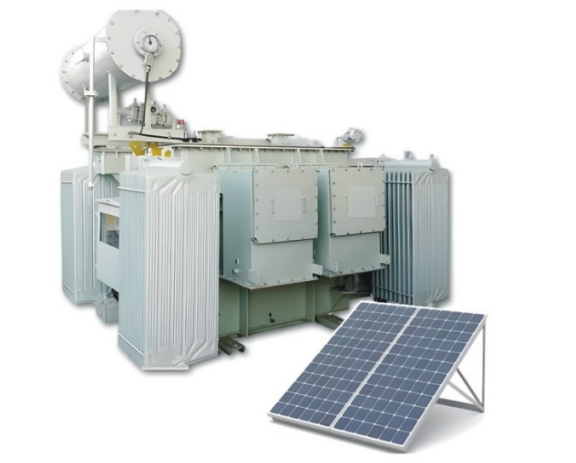 Image of a distribution transformer